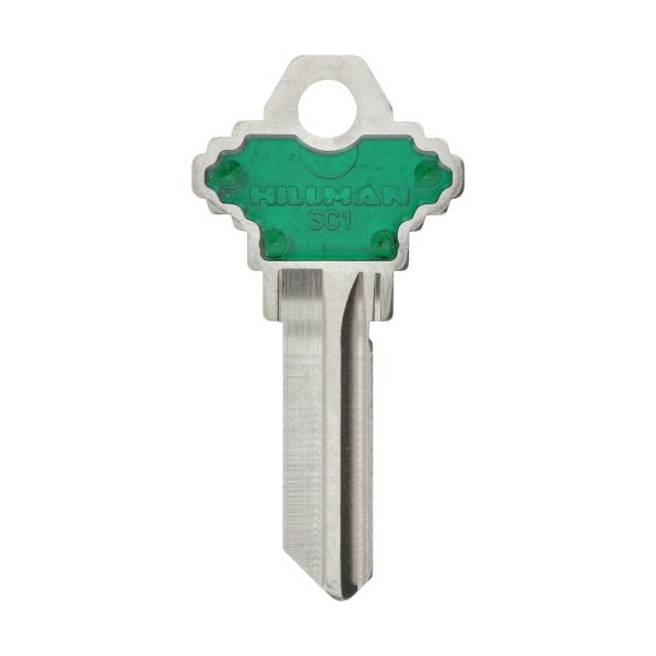 Hillman HILLMAN ColorPlus House/Office Key Blank Single, PK5 86238 - main